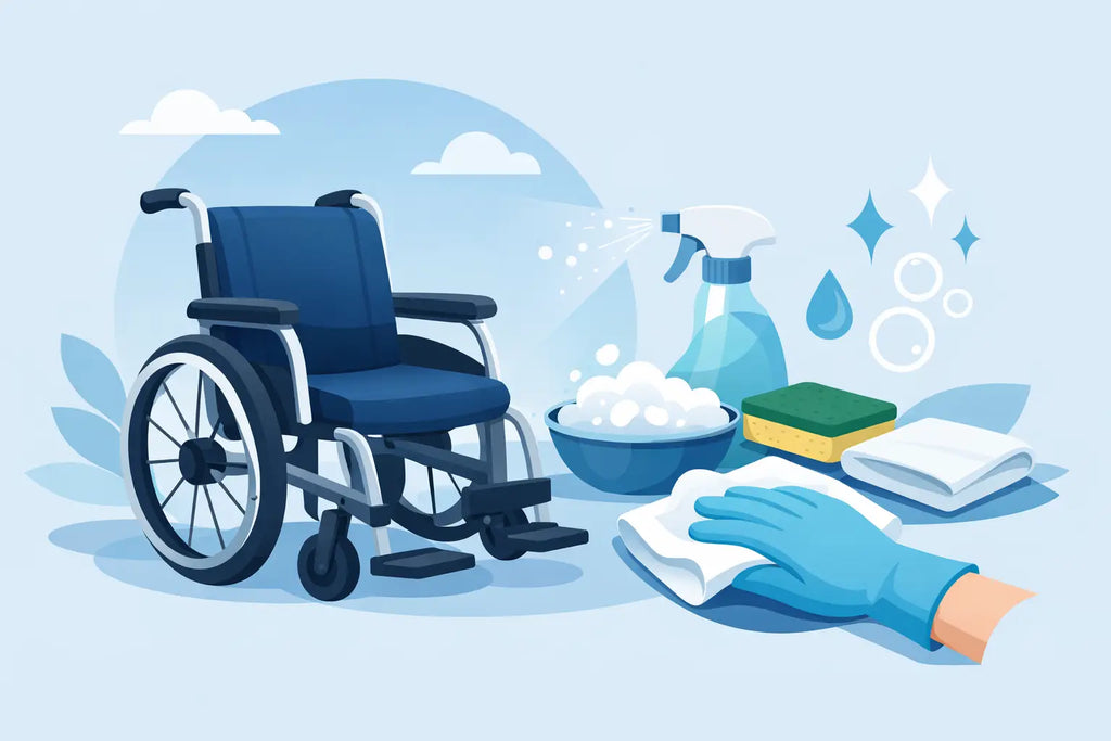 How to Clean Wheelchair Upholstery Safely