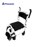 Deluxe Shower Commode Attendant Propelled