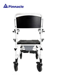 Deluxe Shower Commode Attendant Propelled