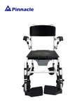 Deluxe Shower Commode Attendant Propelled