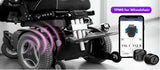 Fobo Wheely Smart Bluetooth 5 Tyre Pressure Monitoring System for your Wheelchair