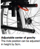 center Invacare - Action 2 - Standard Wheelchairs