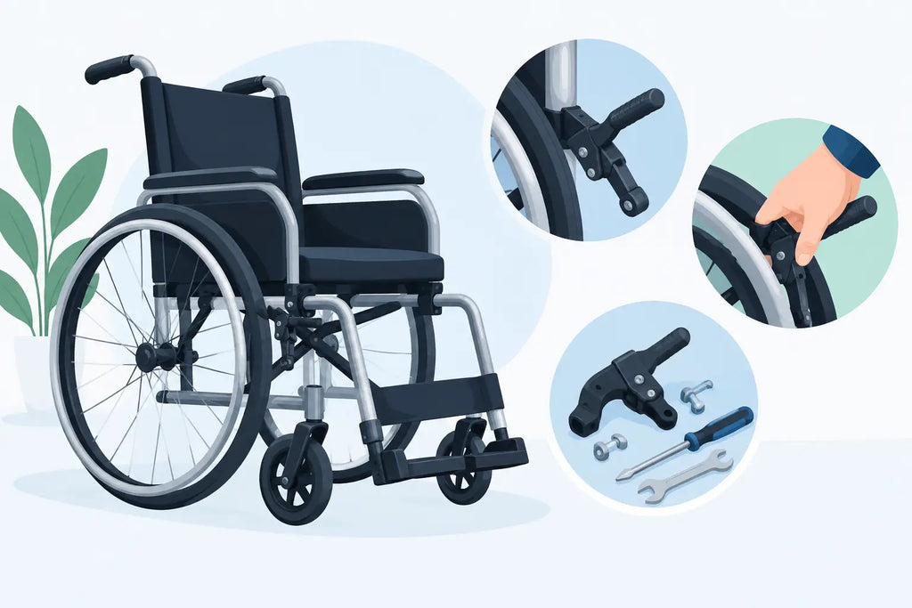 Wheelchair Brakes: Choosing, Checking and Replacing