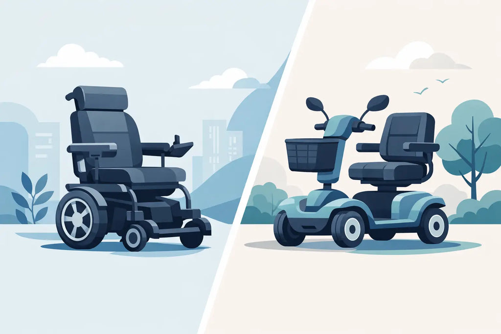 Electric Wheelchair vs Mobility Scooter
