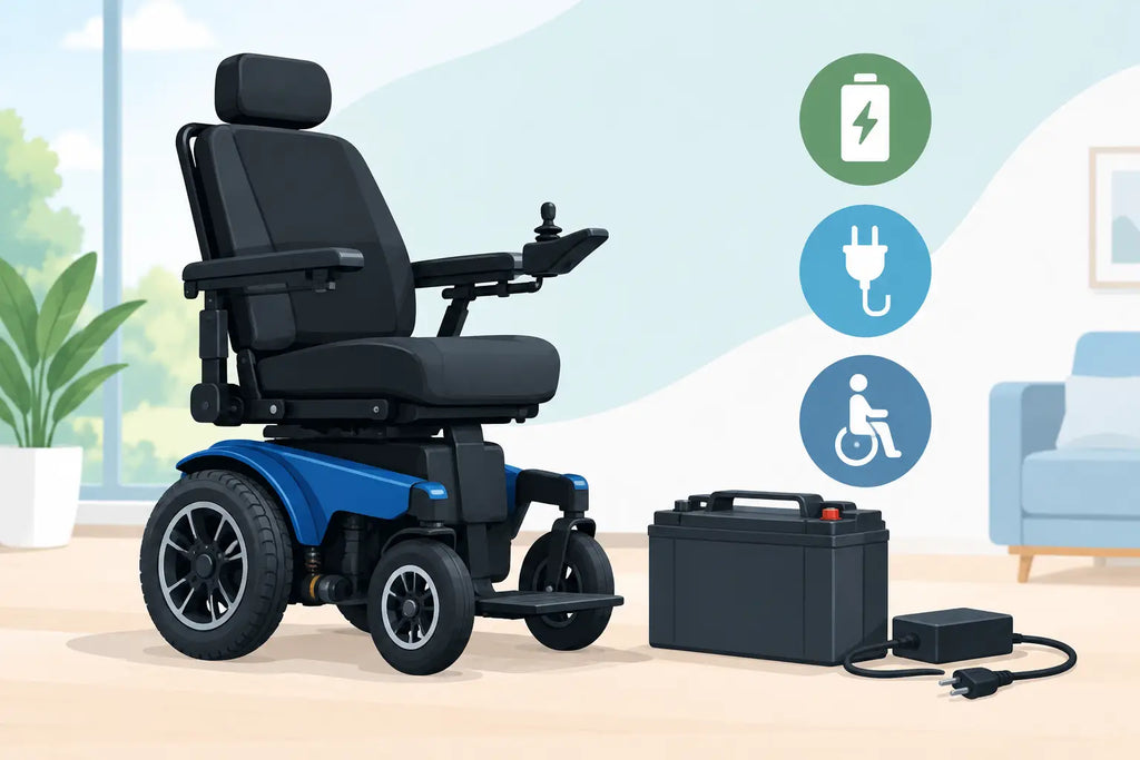 Power Wheelchair Battery Guide for Daily Use