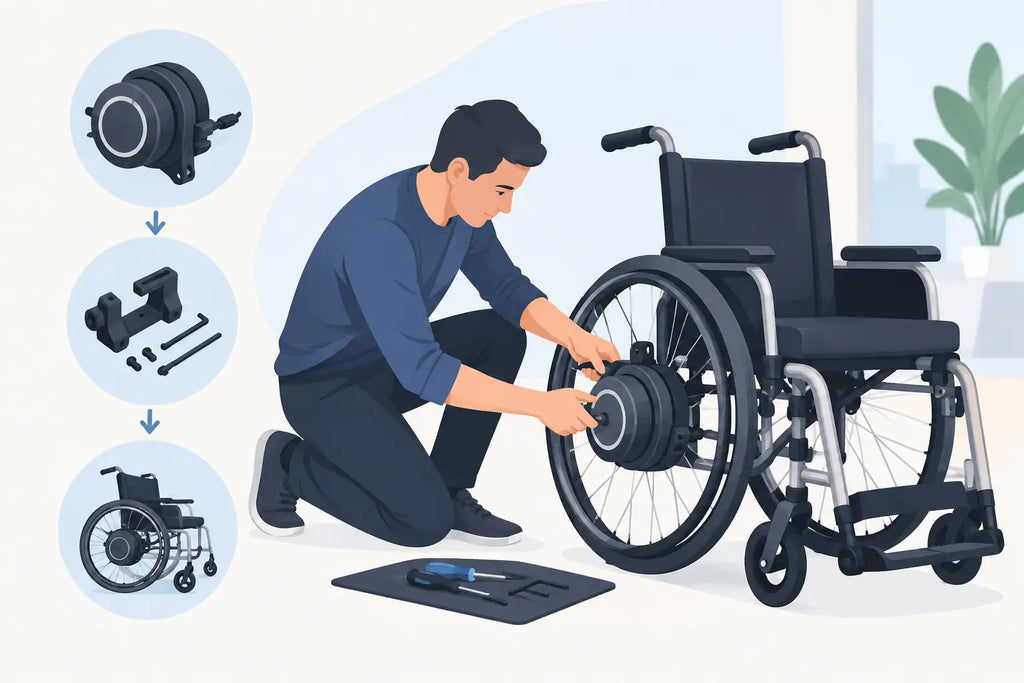 How to Install Power Assist on a Wheelchair
